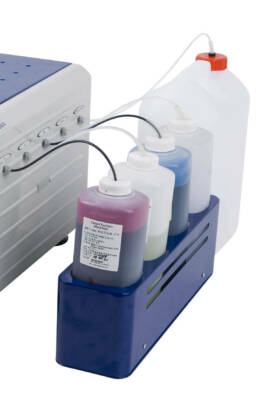 Reagenzgestell für einen Färbeautomaten für das Injektionsverfahren